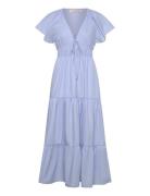 Fransisko Maxi Dress Blue A-View