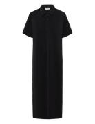 Mwhelle Polo Long Dress Black My Essential Wardrobe