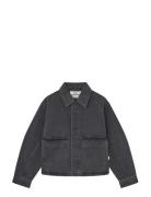 Luke Black Denim Solar Jacket Black Mads Nørgaard