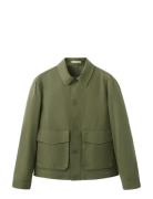 Lightweight Cotton Lyocell Jacket Khaki Mango