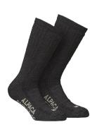 Alpacasocks 2-Pack Grey Alpacasocks&Co