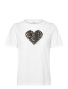 Leo Heart Tee White Coster Copenhagen