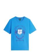 Country Club Interlock Tee Blue Tommy Hilfiger