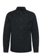 Linen Blend Overshirt Black Lindbergh