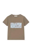 Single Cotton Trenda P Tee Brown Mads Nørgaard