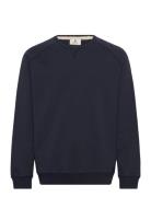 Aktoni Basic Sweat Navy Anerkjendt