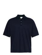 Ss Easy Bar Jacquard Polo Navy Calvin Klein