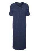 Dress Ss Blue Rosemunde