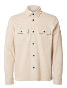 Slmjackie Sweat Jacket Noos Beige Selected