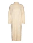 Objabbie L/S Knit Dress Pb12 Cream Object