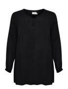 Kcami Ls Tunic Black Kaffe Curve