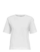 Slwessential Ss Boxy Tee Noos White Selected