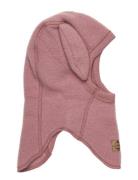 Wool Fullface W Bunny Ears Pink Mikk-line