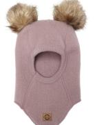 Wool Fullface W. Pom Pom Pink Mikk-line