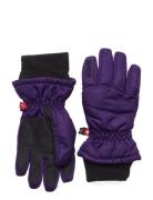 The Peak Jr Glove Purple Kombi