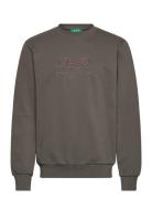 Logo Sweat O'neck Khaki H2O