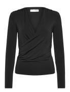 Slfzahra Ls Top Black Selected