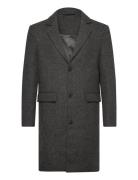 Slhjamie Coat Jkt Grey Selected