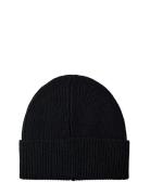 Slmmason Merino Wool Beanie Black Selected