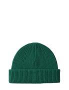 Slmmason Merino Sailor Wool Beanie Green Selected