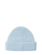 Slmmason Merino Sailor Wool Beanie Blue Selected