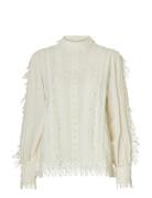Slfsilja Ls Top White Selected