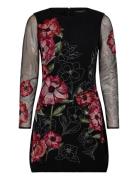 Astrida Darcy Crepe Dress Black French Connection