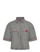 Vichy Sl-Shirt Black HUGO