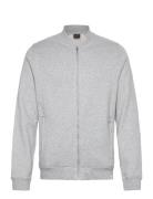 Half Raglan Jersey Bomber Grey Lyle & Scott