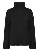 Slwgabriella Ls Knit High Neck Noos Black Selected