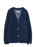 Navy Racoon Cardigan Navy THE ANIMALS OBSERVATORY