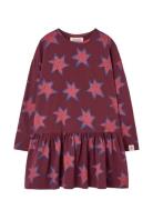 Stars Macaw Dress Burgundy THE ANIMALS OBSERVATORY