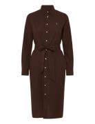 70/1 Cotton/Linen-Wvn-Dresses Brown Polo Ralph Lauren