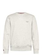 Essential Logo Crew Sweatshirt Grey Superdry