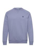 Exeter River Loopback Crew Neck Sweatshirt St Wash Blue Timberland