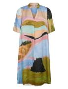 Numeadow V-Neck Dress Patterned Nümph