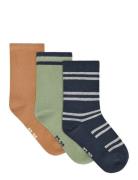 3-Pack Socks Patterned Minymo