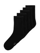 Nknsock 5P Solid Noos Black Name It