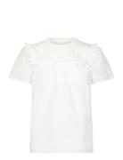 Mldora S/S Wo Top White Mamalicious
