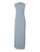 Slfrobin-Maja Sl Ankle Dress Blue Selected