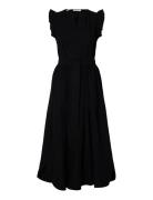Slwblair-Ida Regular Sl Long Dress Noos Black Selected