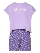 Nkfnightset Cap Butterfly Purple Name It