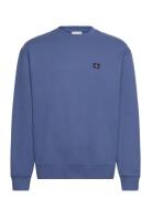 Ls 350Terry Eu Whsl Badge Crewne Blue Calvin Klein Jeans