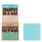 Biovène Hair Care Shampoo Bar Hydrate Repair Argan Oil & Mint 40
