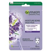 Garnier SkinActive MoistureBomb Tissue Mask Lavendel 28 g
