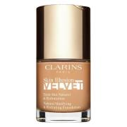 Clarins Skin Illusion Velvet Foundation 30 ml – 112C Amber