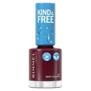 Rimmel London Kind & Free Nail Polish Lacquer 8 ml – 157 Berry Op