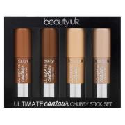 Beauty UK Ultimate Contour Chubby Stick – Lahjasetti (4 kpl / 4x