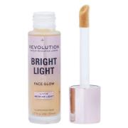 Makeup Revolution Bright Light Face Glow 23 ml – Lustre Medium Li