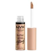 NYX Professional Makeup Butter Gloss Bling 8 ml – Bring The Bling